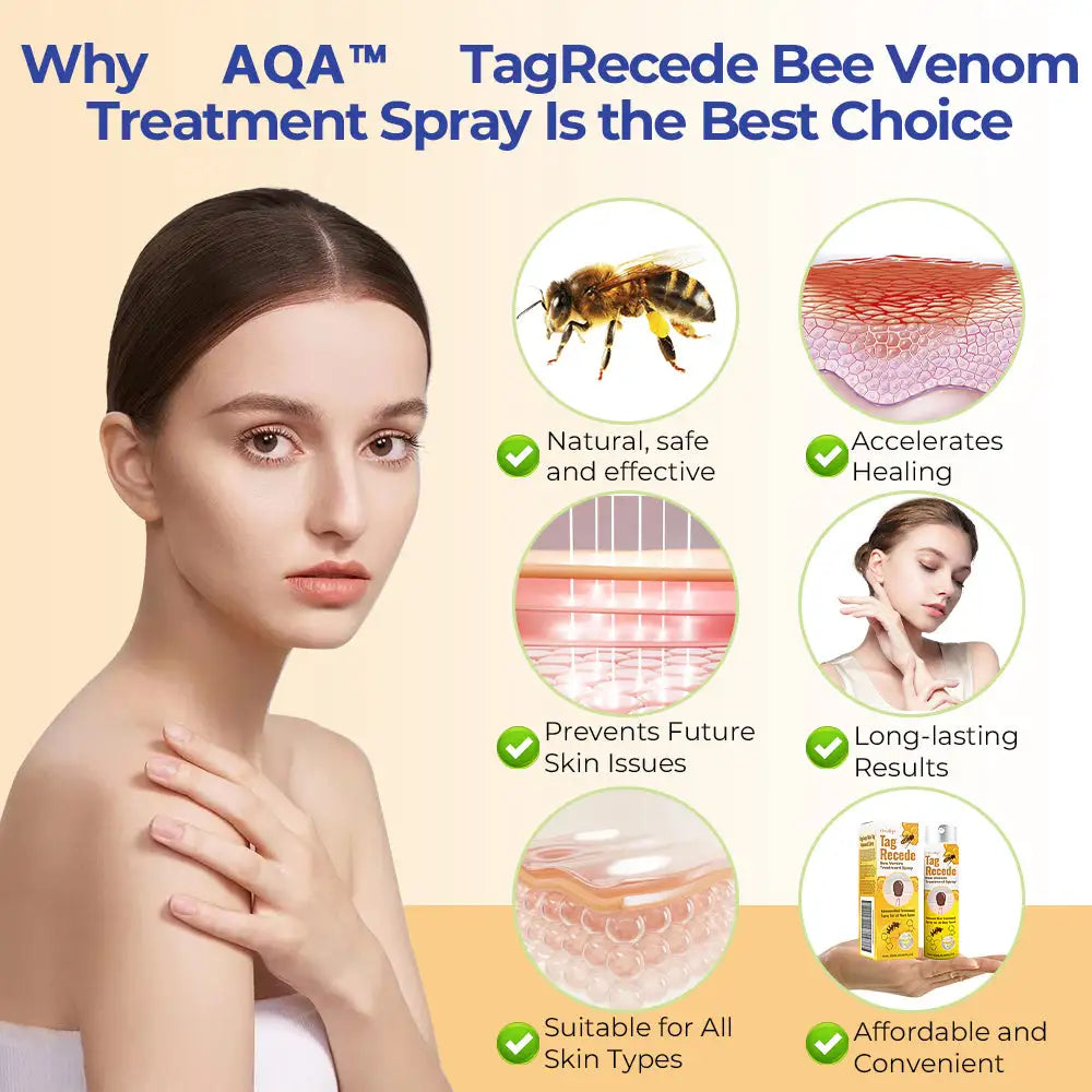 Warzenentfernungsspray | 1+1 GRATIS | Natürliches Bienengift | Schmerzfreie Anwendung