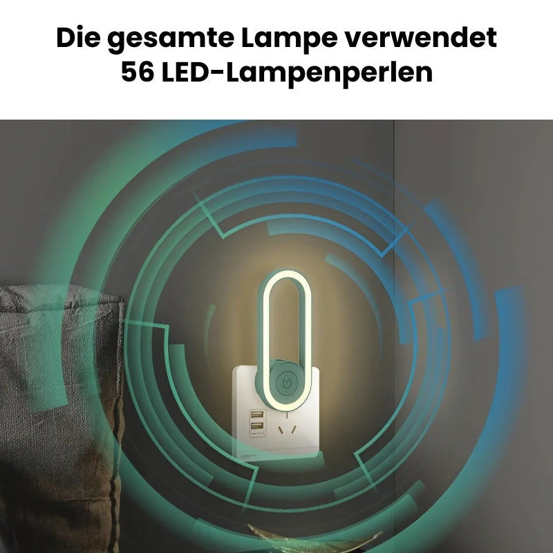 1+1 Gratis | Ultraschall-Nachtlicht zur Mückenabwehr™ - Multisensor Schutz und sanftes Licht in einem!