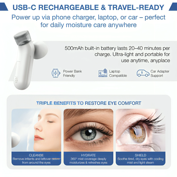 HydrEyes™ | Sofortige Linderung von Augenreizungen!