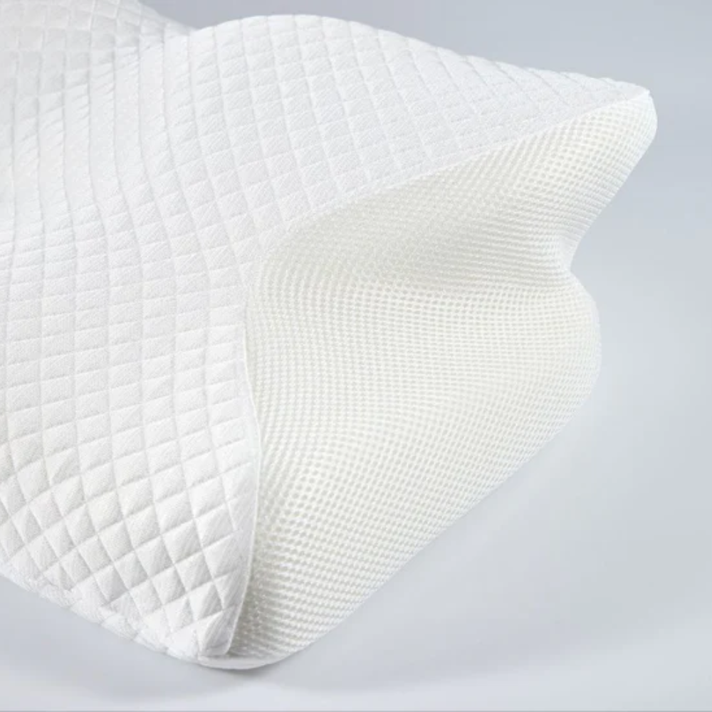 Anti-Schnarch-Kissen | Ergonomisches Memory-Foam | Bessere Atmung | BreatheRest