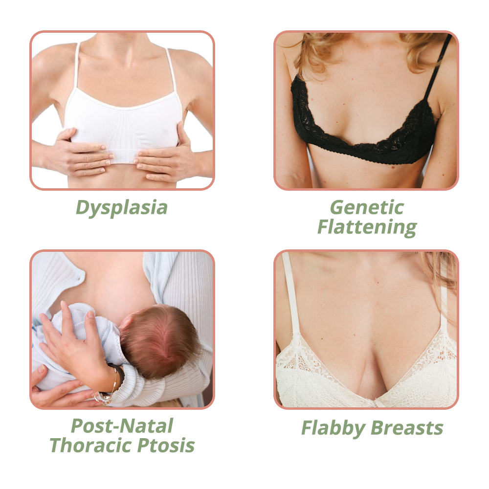 1+1 GRATIS | Bruststraffungs-Pflaster | Natürlich & Hormonfrei | Fördert Volumen & Elastizität | Diskret & Flexibel