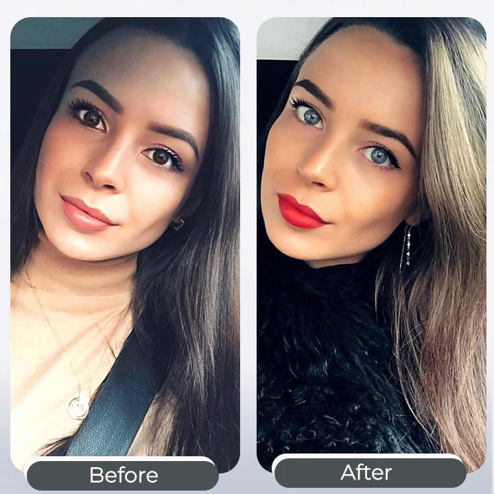 Augenpflege Tropfen | Intensive Feuchtigkeit | Betonung der Augenfarbe | 1+1 Gratis