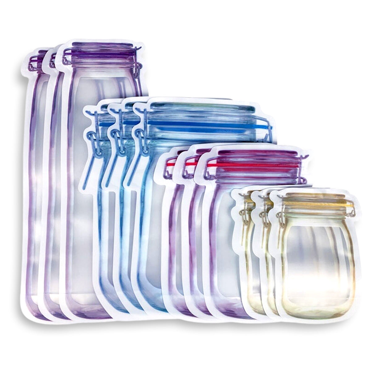 ZipBottle™ Pot-förmige Aufbewahrungsbeutel