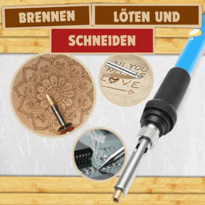 PyroCraft Pro™ - Professionelles Gravurset: Lassen Sie Ihrer Kreativität freien Lauf!