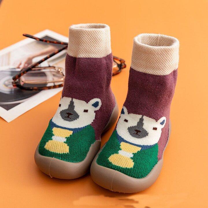 Baby Anti-Rutsch Hüttenschuhe