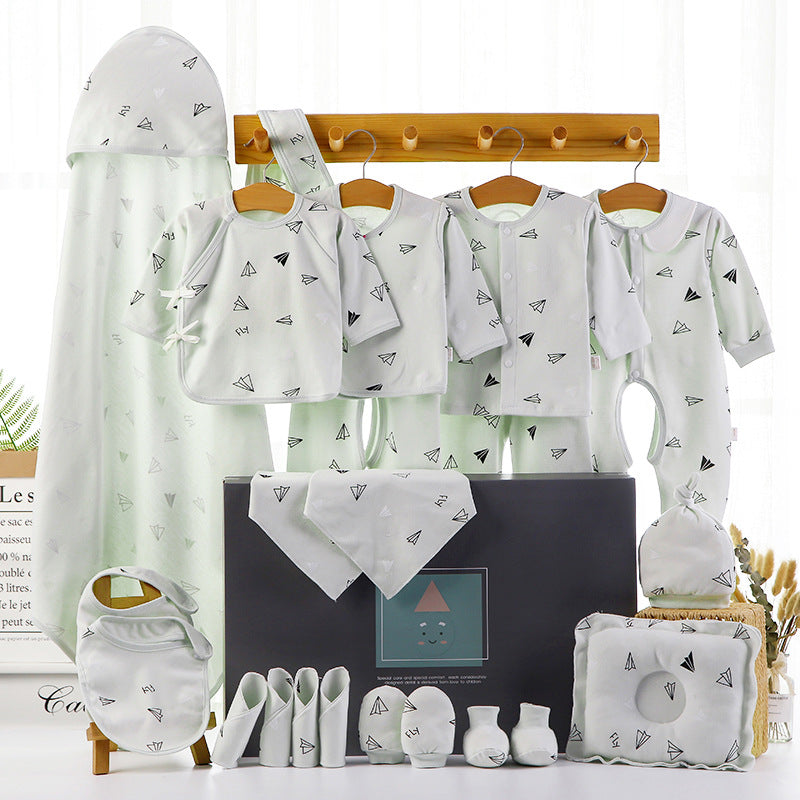 Baby Geschenkbox Set | Weiche Baumwolle | 4 Jahreszeiten | TinyTreasures