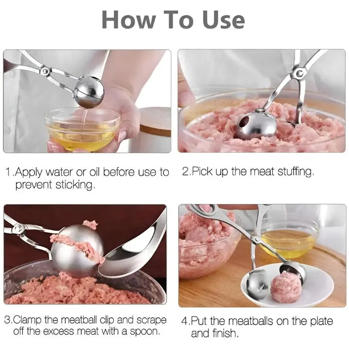 BallisticBite™ | Schnell Fleischbällchen formen!