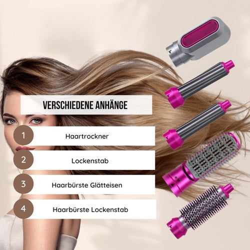 HairFlex Pro™ - 5 in 1 Haarglätter-Set