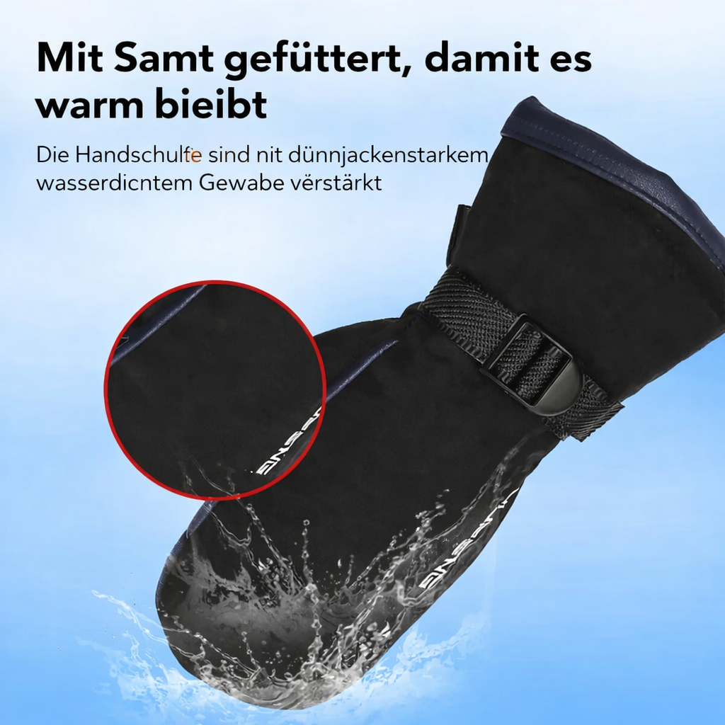 Beheizte Handschuhe | Doppelseitige Wärme | Wasserdicht | USB-aufladbar
