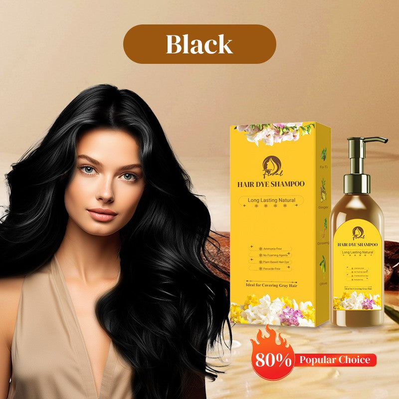 PureBlend™ - Langanhaltendes natürliches Haarfärbeshampoo