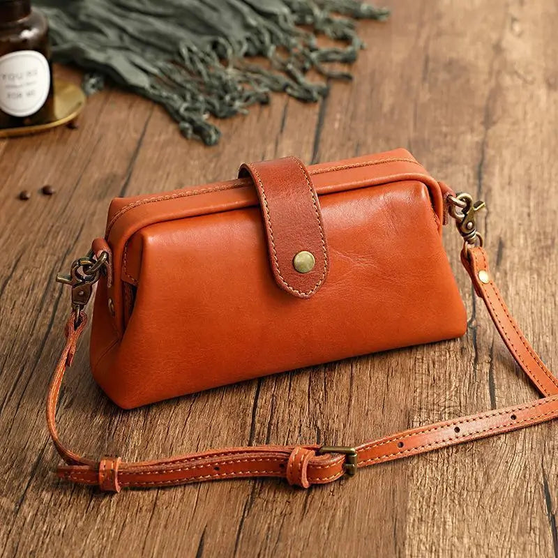 Vicky's™ | Handgefertigte Leder Retro-Tasche
