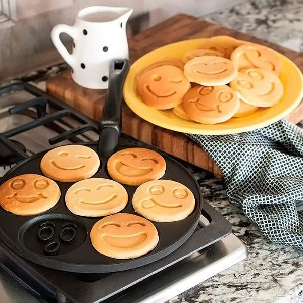 Smillette™  - Smiley-Pfannkuchenpfanne