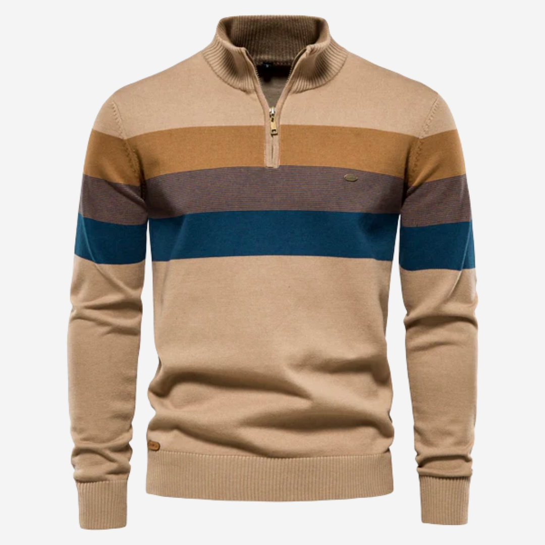 Caleb™ | Retro gestreifter Pullover