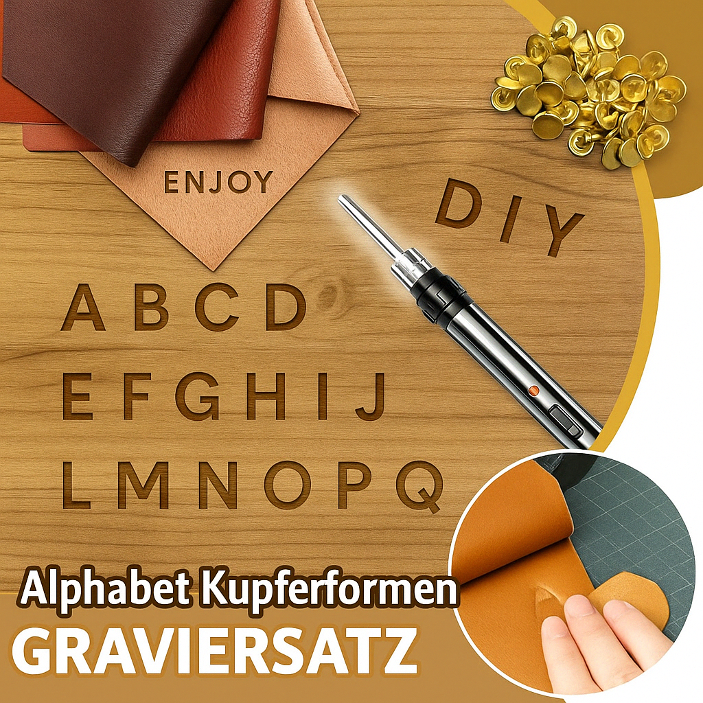 Carvex™ – DIY-Set zum Holzbrennen/-Gravieren