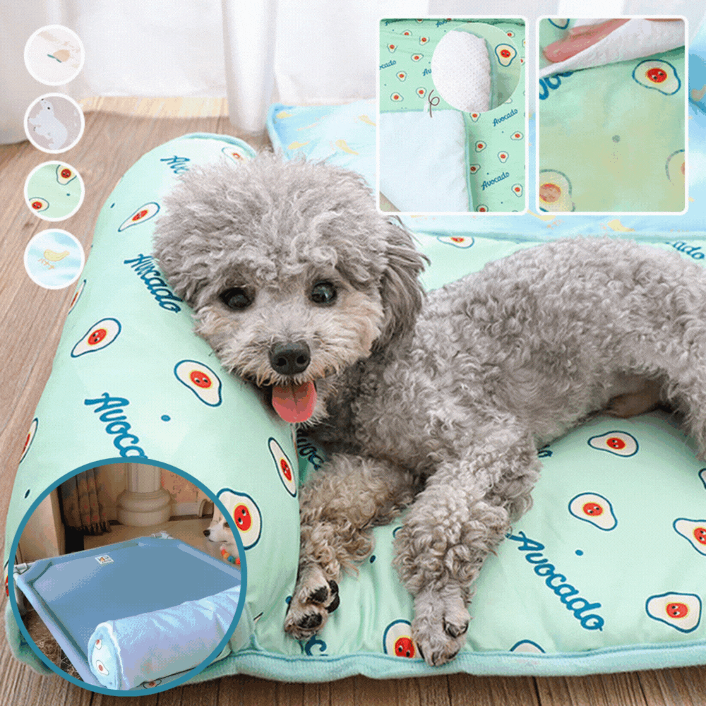 CoolPetty™ | Kühlmatte aus Eis-Seide für Hunde und Katzen