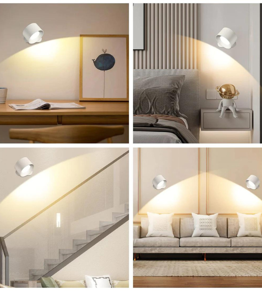 Liora™ – Elegante kabellose Wandleuchte