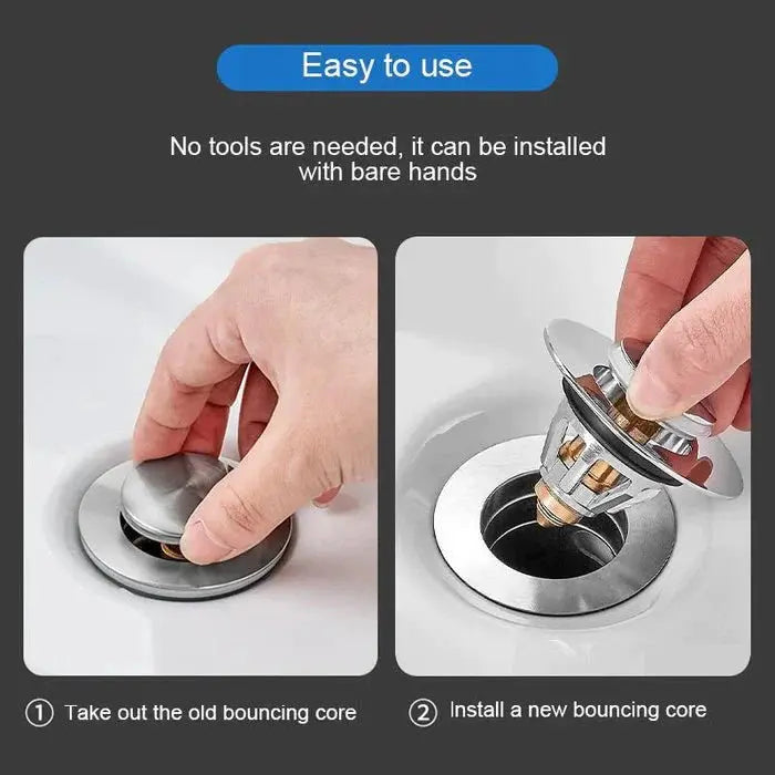 DrainFilter™️ Stopfen für das Spülbeckensieb
