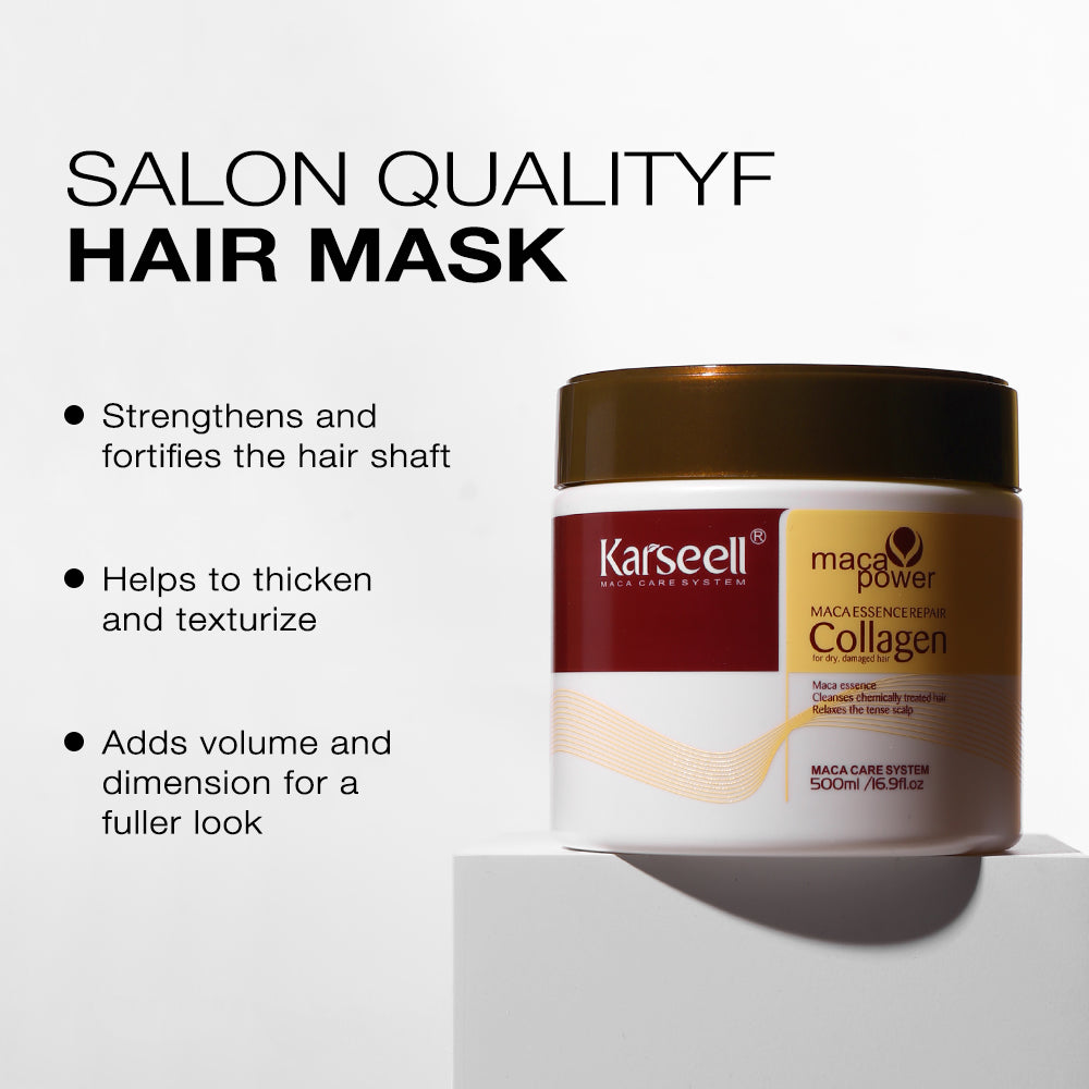 1+1 Gratis | Karseell™ Keratin-Haarmaske, revitalisiert geschädigtes Haar