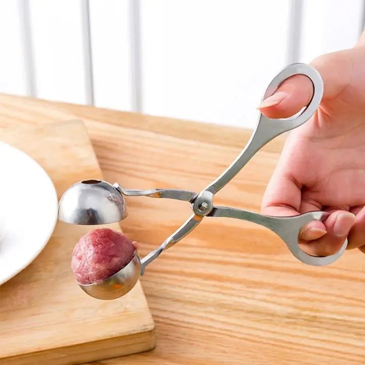 ChefBällchen | Edelstahl-Fleischbällchenformer | + 1 Kleine Gratis