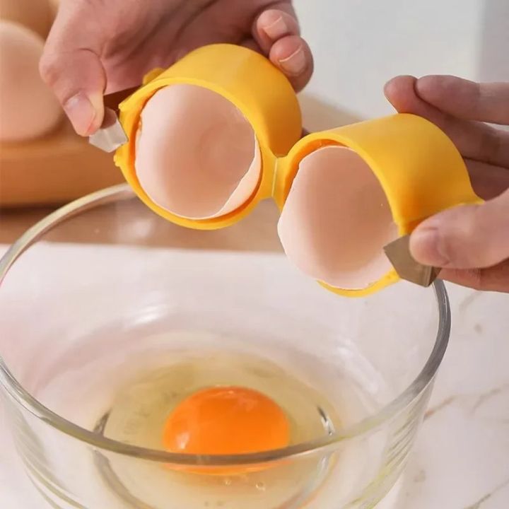 EggCracker™ | Effizienter Eierschalenöffner und -trenner [1+1 Gratis]