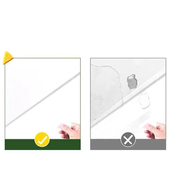 Elektrostatische Wandaufkleber | Transparent & Wiederverwendbar | Schutz ohne Kleber | Ideal für Zuhause