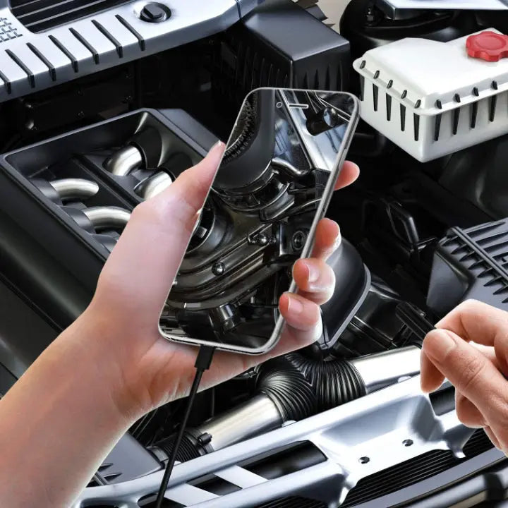 Endoskop Kamera | Plug-and-Play | 5 m Flexkabel | HD-Sicht