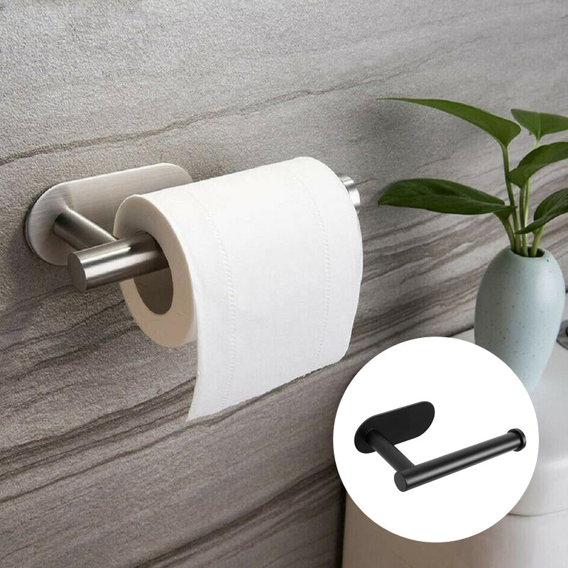 Wandmontierter Toilettenpapierhalter aus Edelstahl