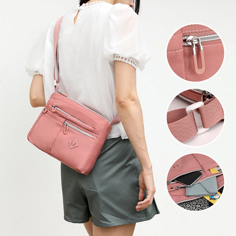 Sina™ - Praktische Multi-Pocket Umhängetasche