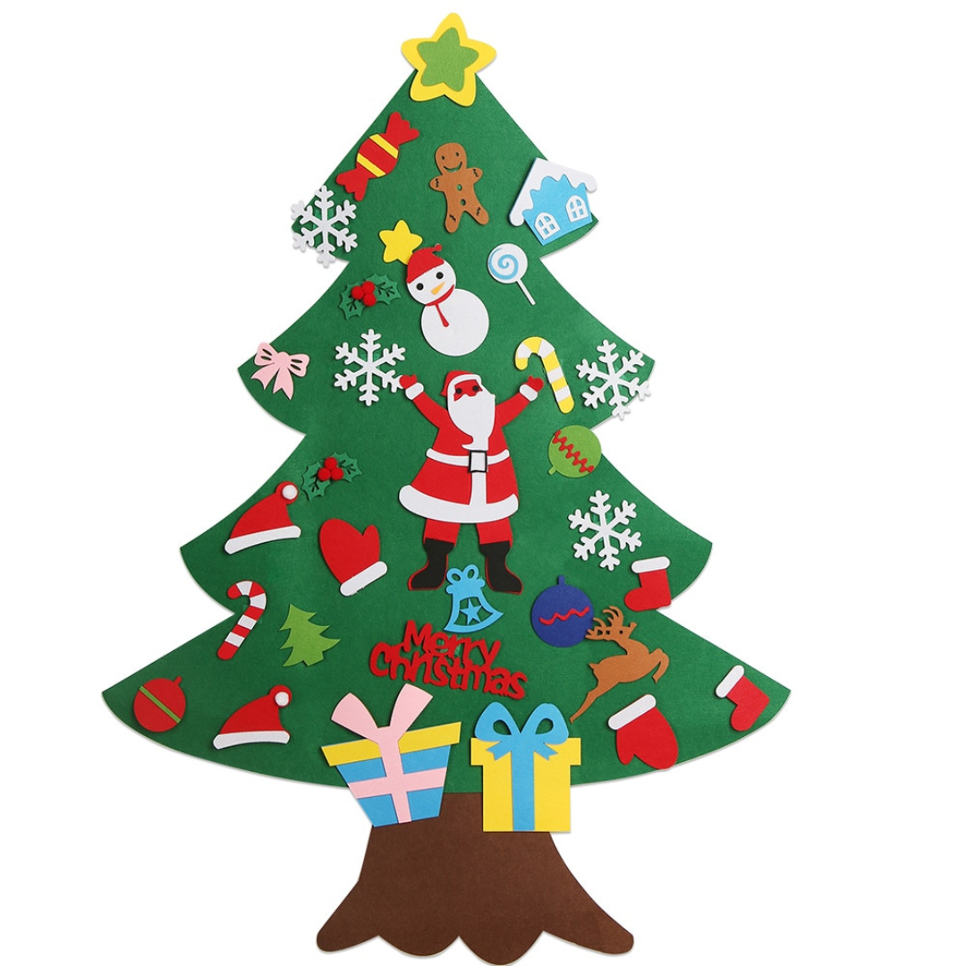 FeltTree™- Filz-Weihnachtsbaum für Kinder