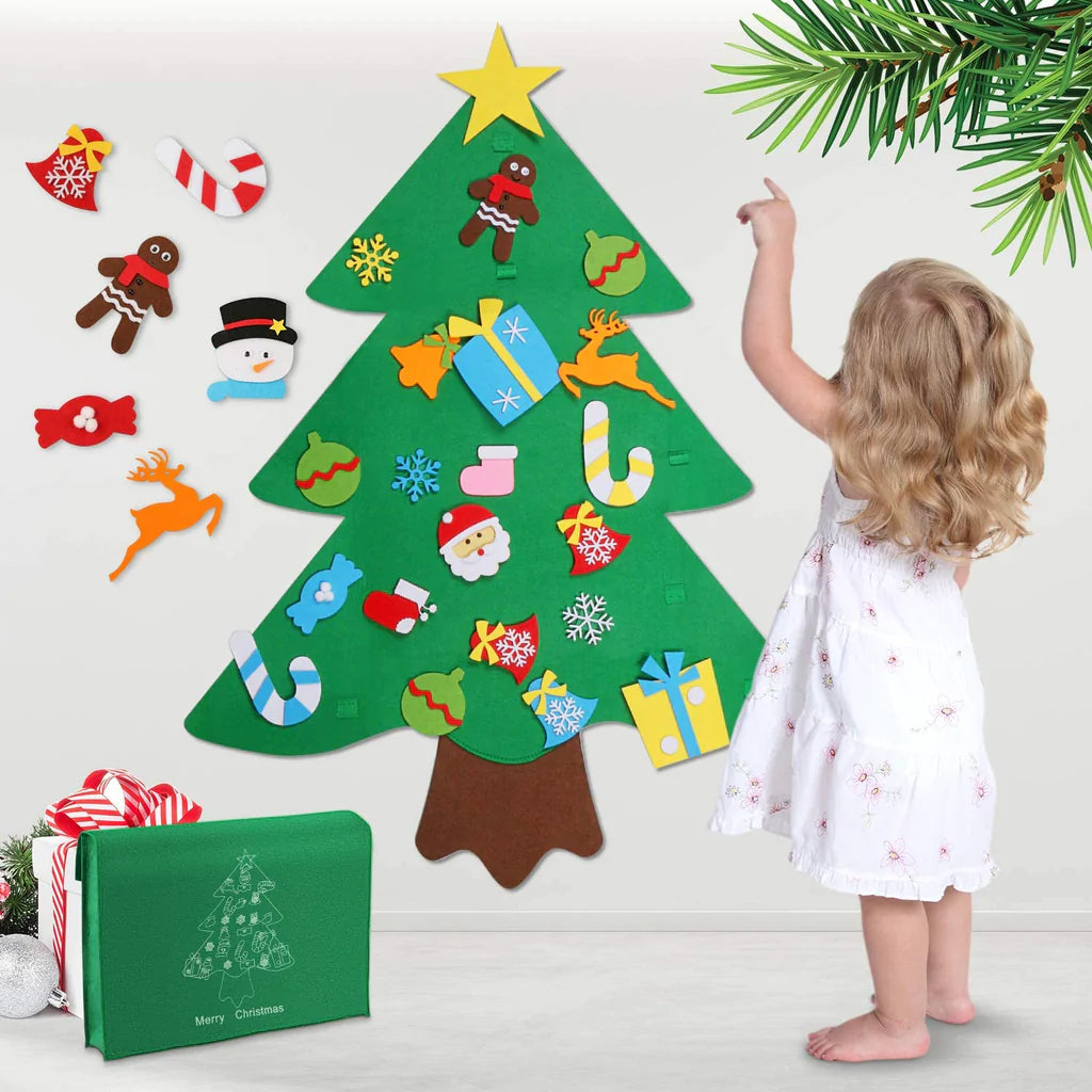 FeltTree™- Filz-Weihnachtsbaum für Kinder