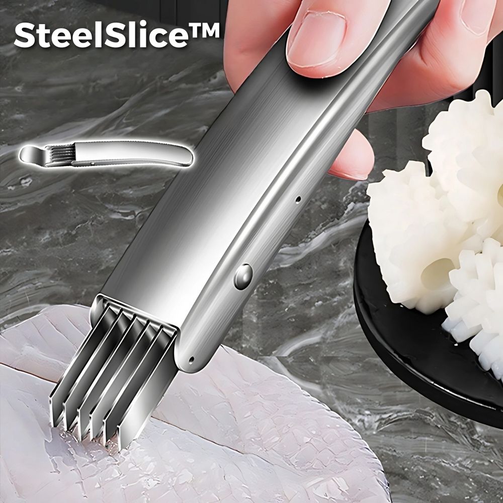 SteelSlice™ - Reibe aus rostfreiem Stahl [Letzter Tag Rabatt]
