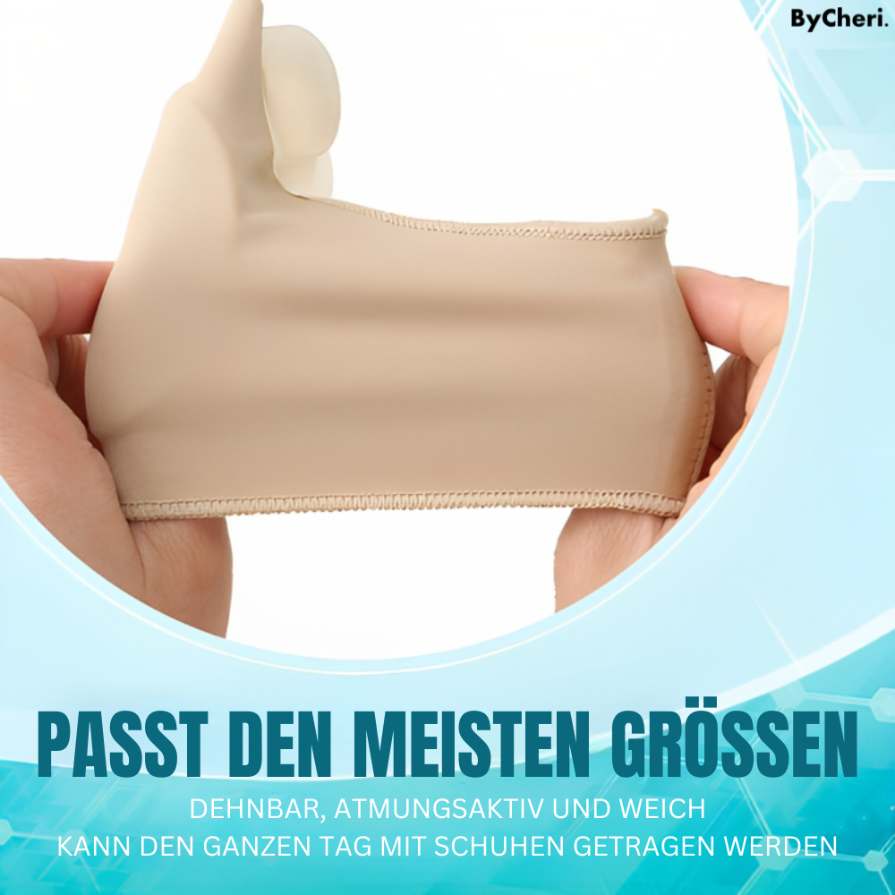 1 + 1 GRATIS HEUTE | Dr.Fit Ballenzeh-Korrekturhülse | Korrigiert Ballenzehen sanft & effektiv – für dauerhaft gesunde Füße