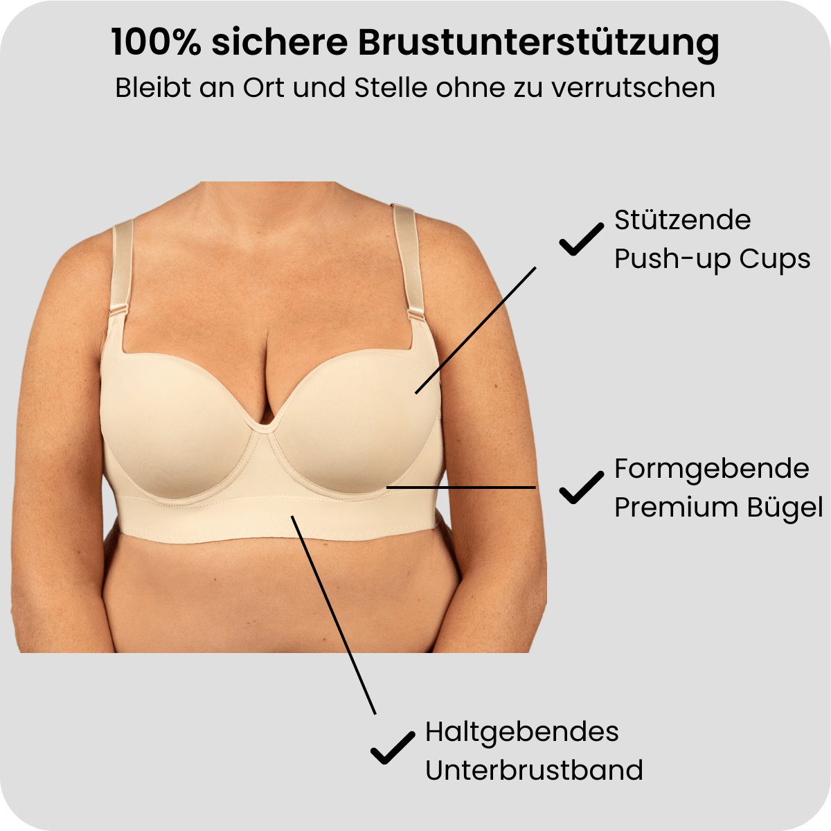 1+1 Gratis | CurvyLift™ - Sexy Dekolleté trotz Hängebrüste und Speckröllchen