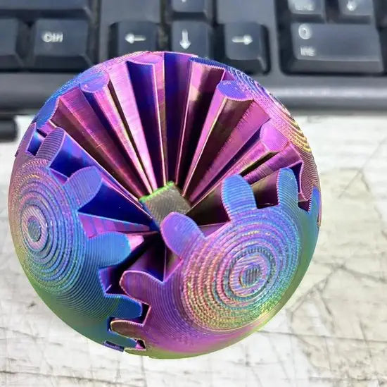 GearSphere™ - Das Steampunk-Wirbelwunder Fidget (Zahnradball)