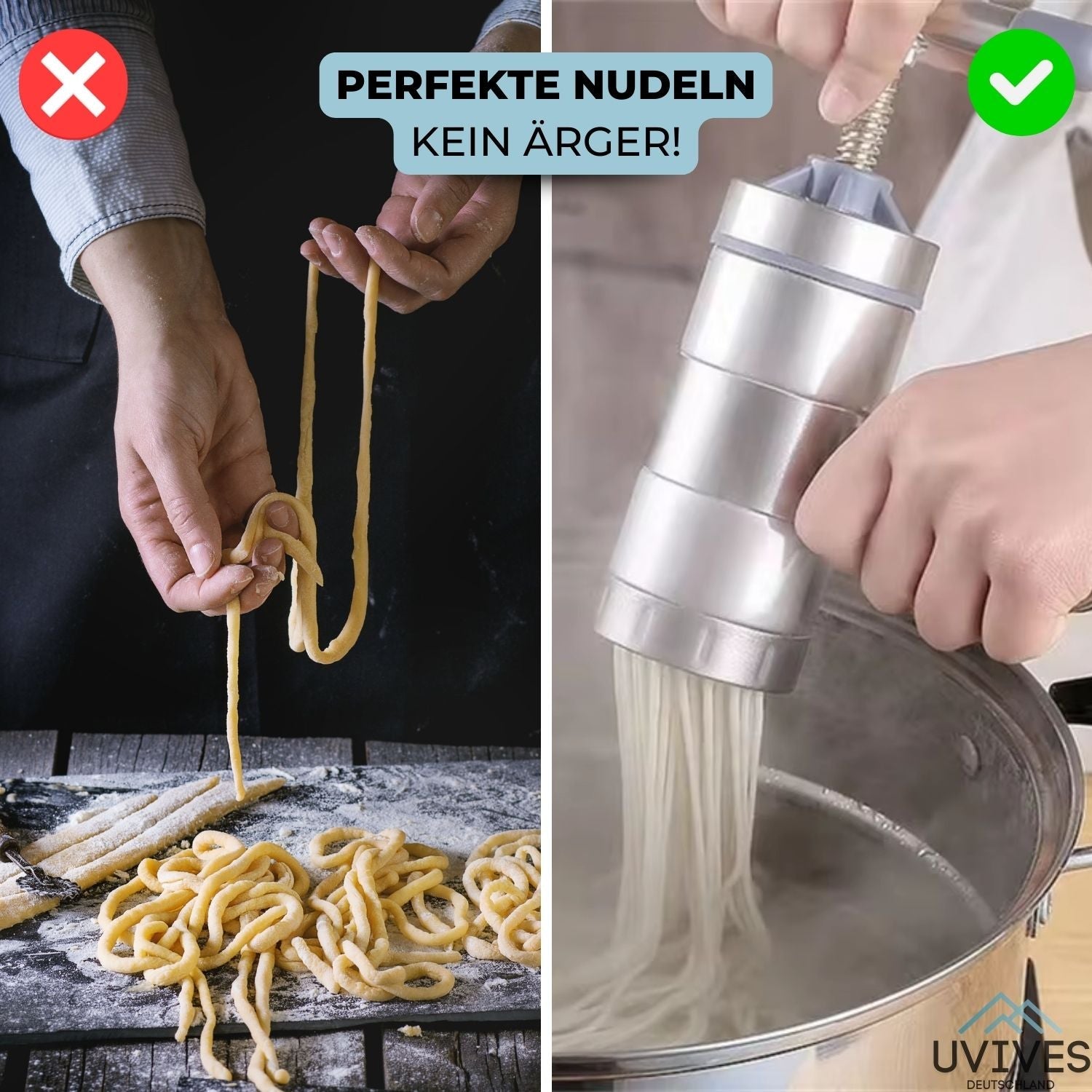 FreshPasta™ - Manuelle Nudelmaschine [Letzter Tag Rabatt]