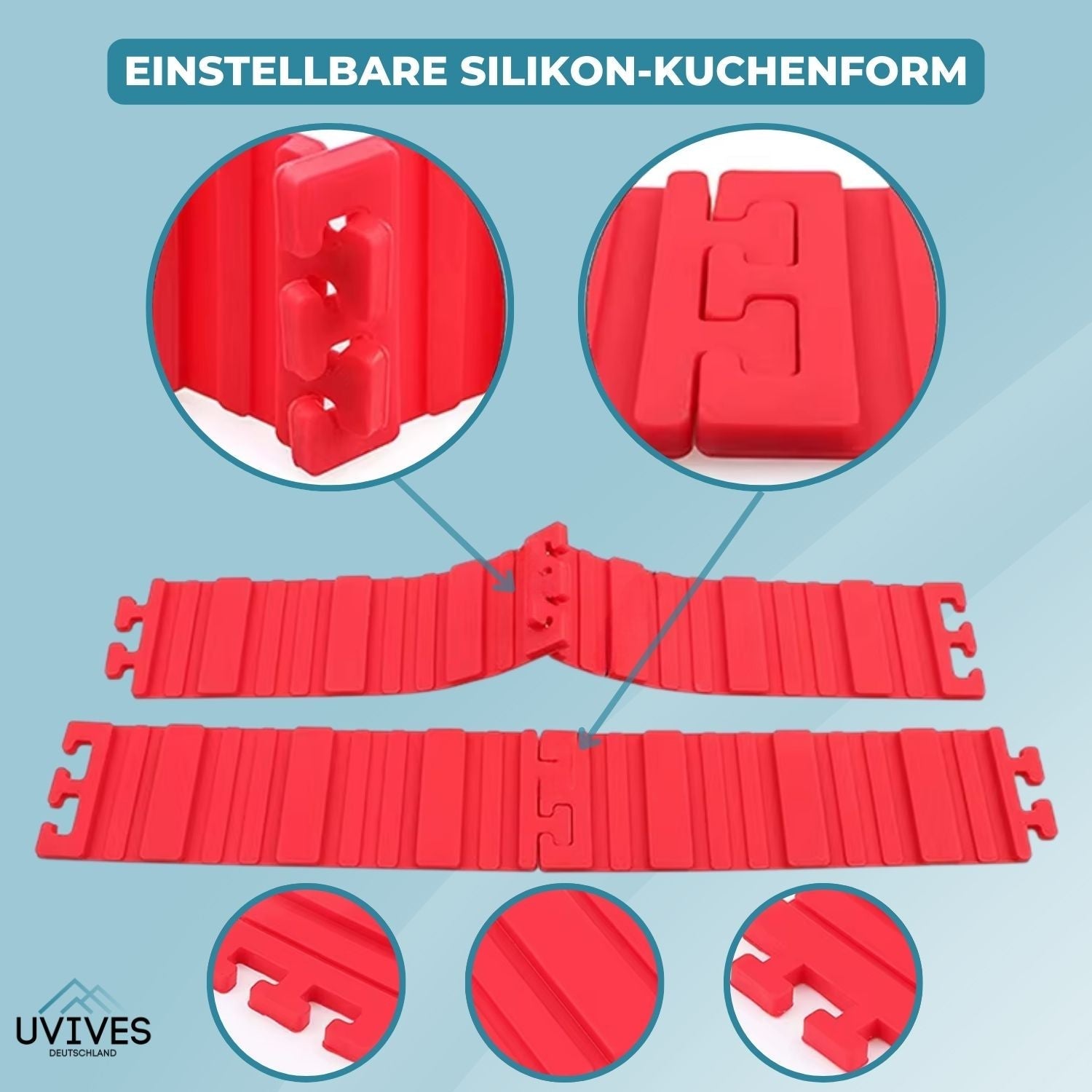 2+2 GRATIS | BakeArt™ - Silikon Kuchen Form DIY