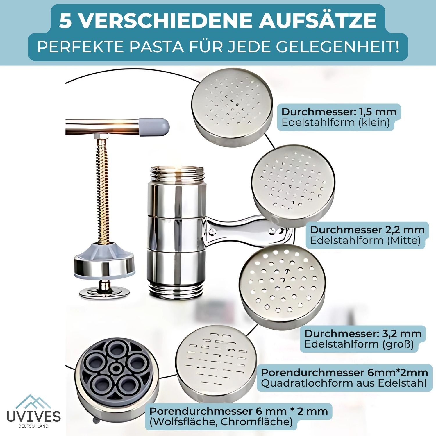 FreshPasta™ - Manuelle Nudelmaschine [Letzter Tag Rabatt]