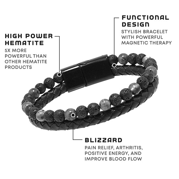 Humanic+ MAXHematit™ Perlenarmband