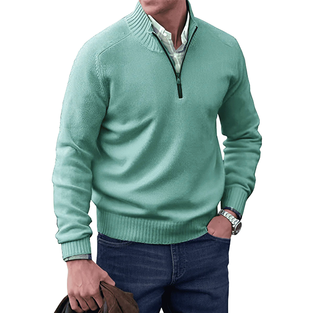 Jones™ - Eleganter Pullover mit Reißverschluss