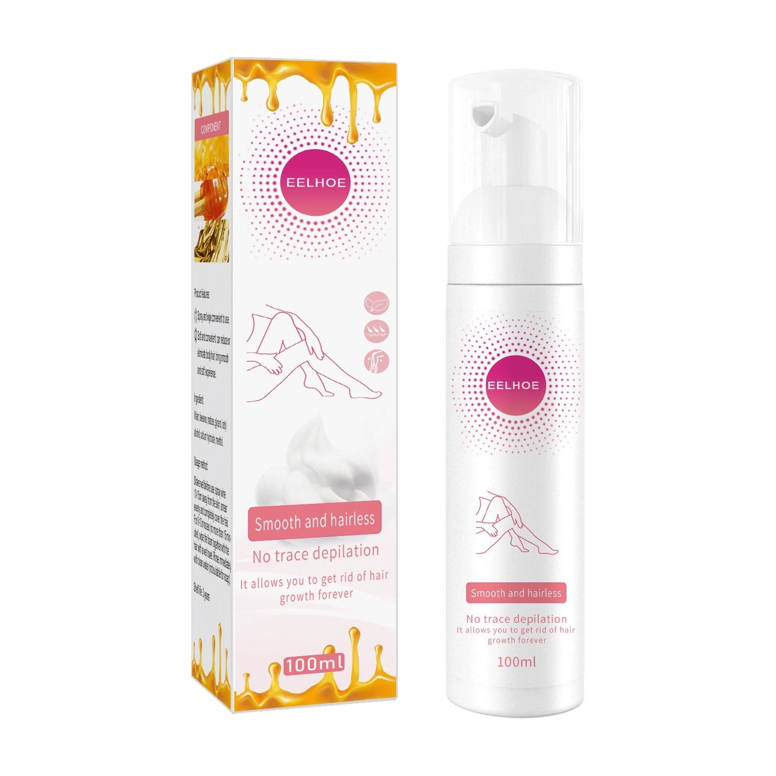1+1 GRATIS | Honingmousse™ Seidige Haarentfernung für mühelose Schönheit