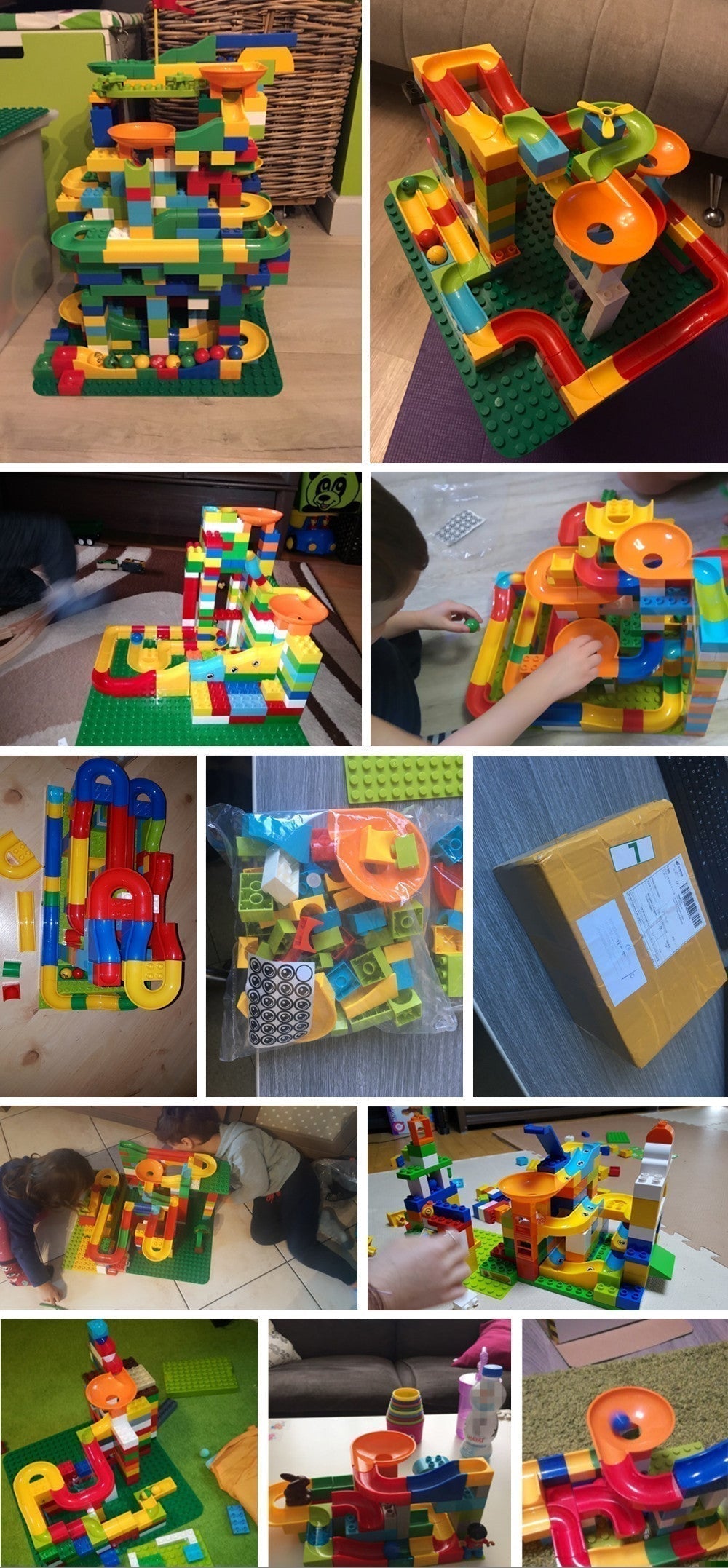 Blocks Marble Track™ - Erstellen Sie Ihre eigene Rennstrecke mit Bauklötzen - Marble Track