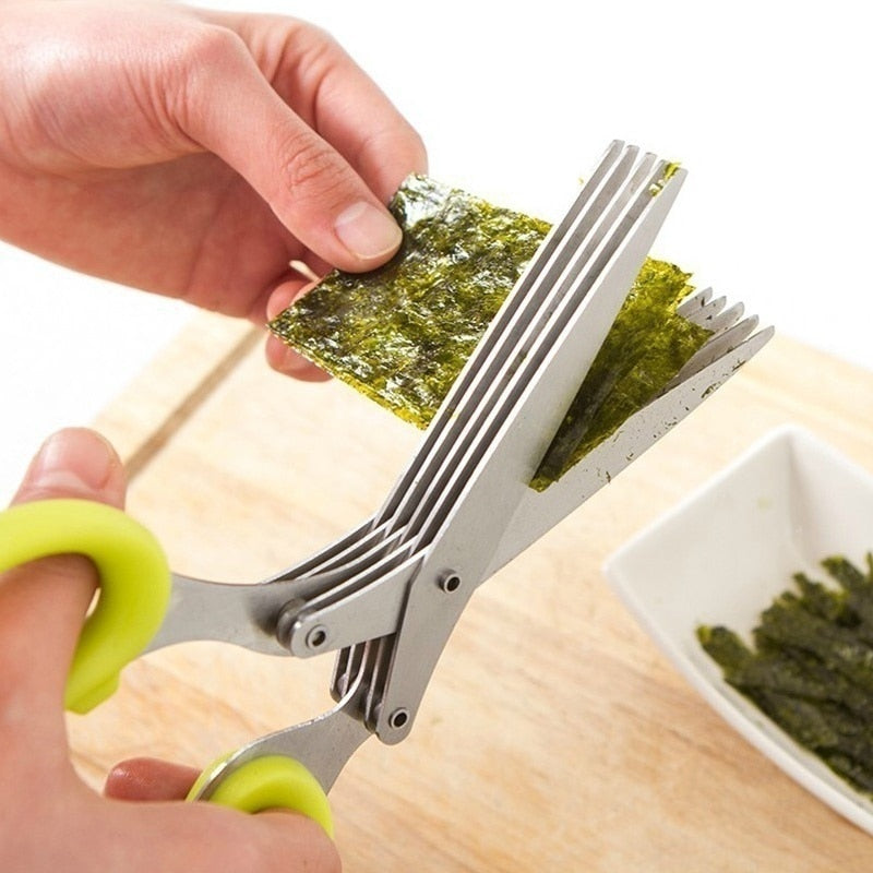 UltraCutter™ Salatschere mit 5 Klingen 1+1 GRATIS
