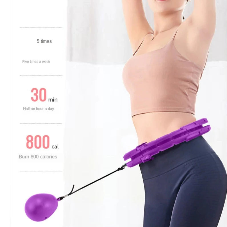 Hula Fit™ - Smart Beschwerter Hula Hoop