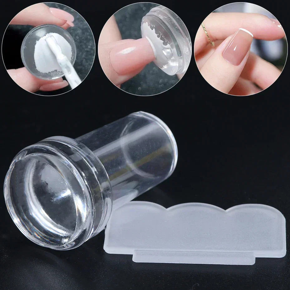 TrendyNail™ - Klarer Gelee-Nagelstempler (50% Rabatt)