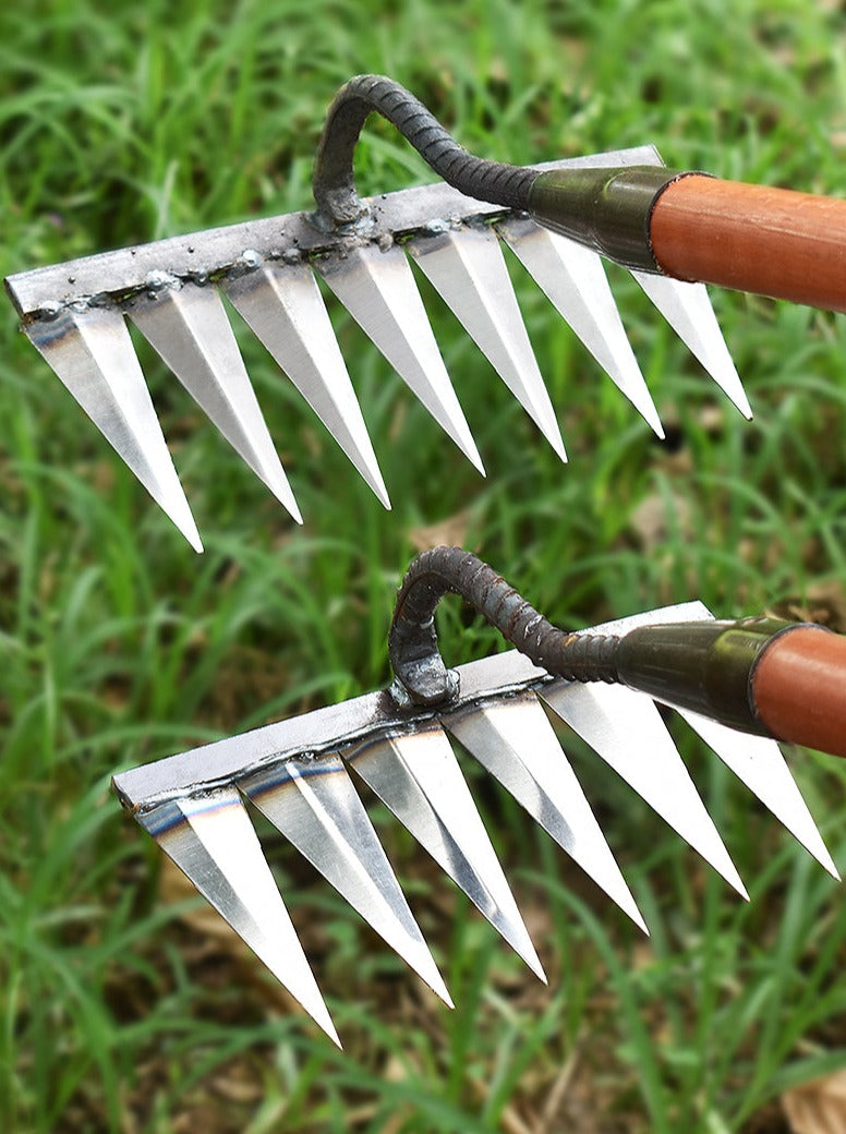 Gartenharke - Hält Ihren Garten fast von alleine sauber und schön!
