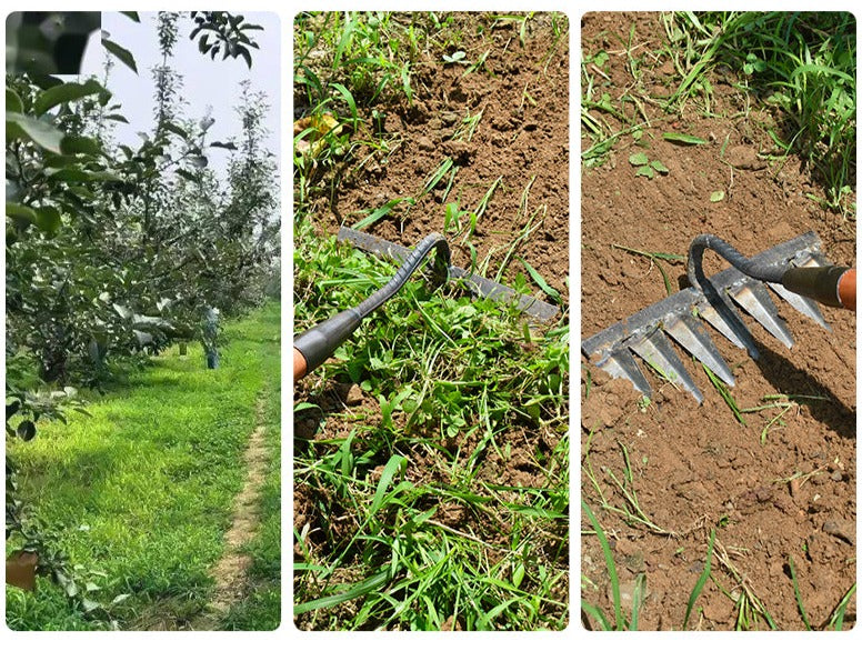 Gartenharke - Hält Ihren Garten fast von alleine sauber und schön!