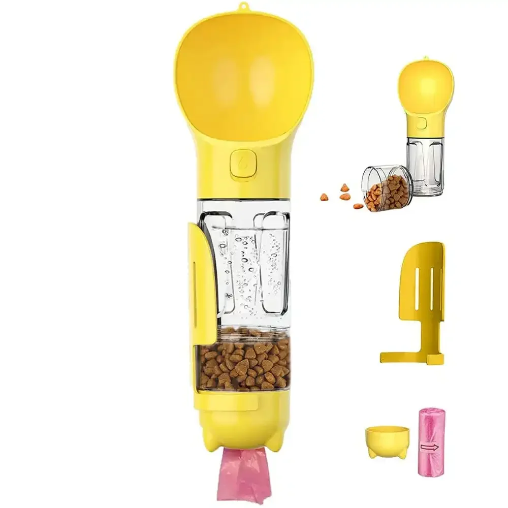 PetPack – Die ultimative Flasche für Futter, Wasser und Beutelspender | 1+1 GRATIS