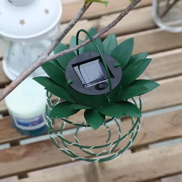 Hängende Solar Ananas Lichter