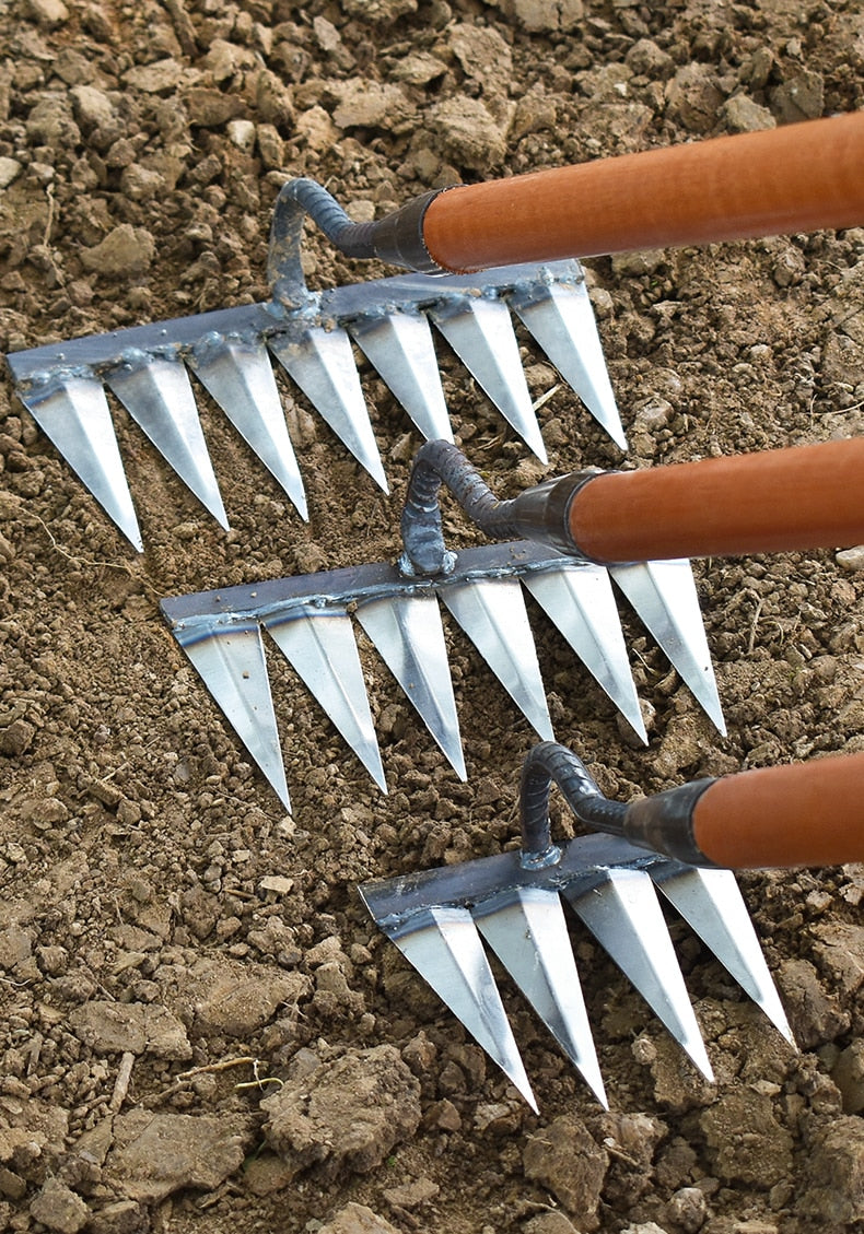 Gartenharke - Hält Ihren Garten fast von alleine sauber und schön!