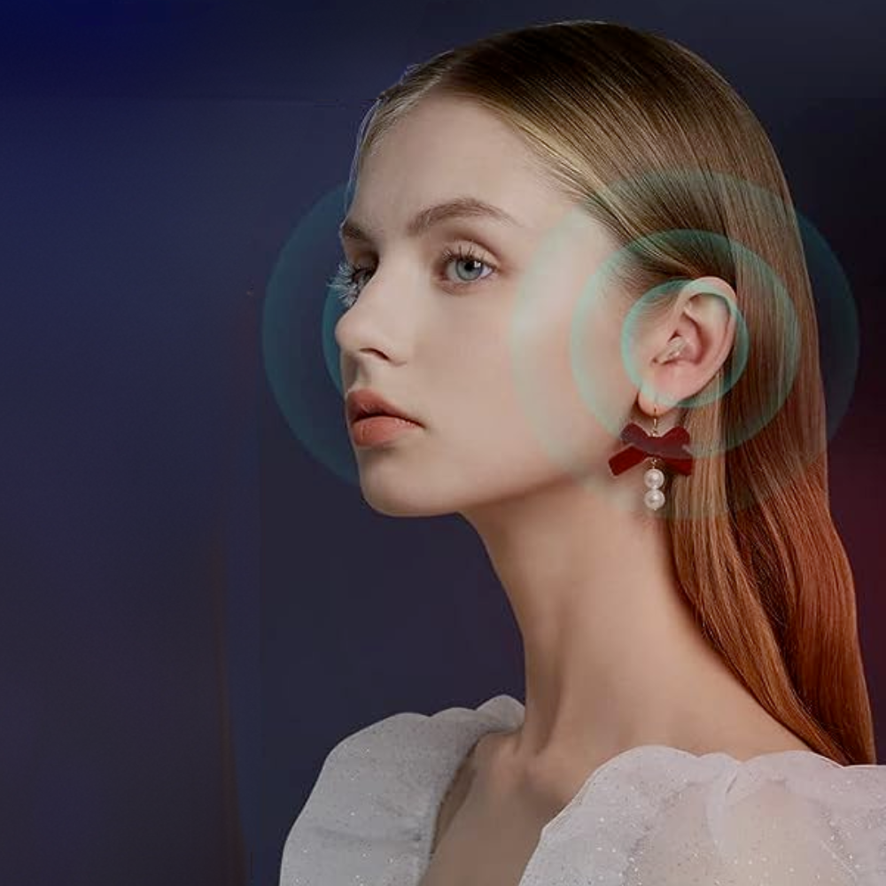 Hörgerät Wiederaufladbar | Unsichtbares In-Ear Design | Rauschunterdrückung | 20 Std. Laufzeit | HearPro